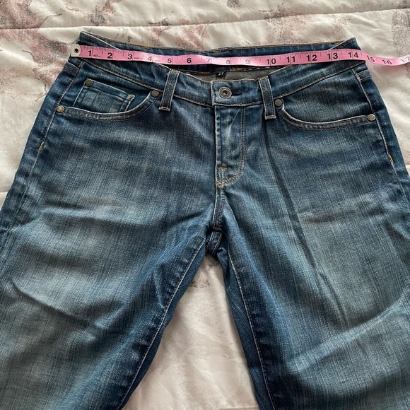 E.D.J. Denim Purist Jo Anna Bootcut women’s western low rise jeans, size 27” - Picture 15 of 16